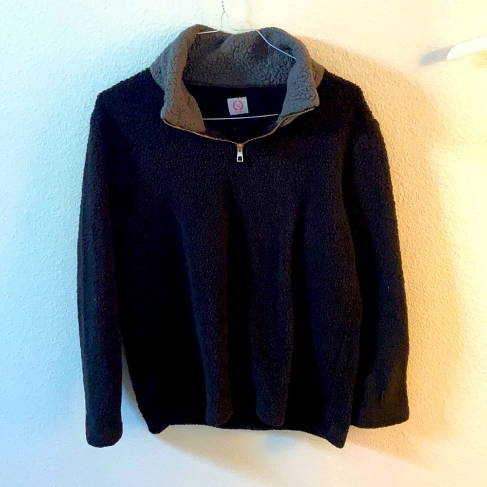 Quarter zip pull over jacket